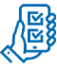 Patient satisfaction survey icon