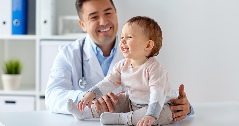 Child receiving care at NeoHealth
