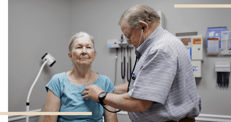 NeoHealth provider caring for a patient