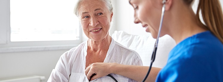 Patient during a NeoHealth visit