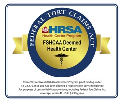 HRSA FTCA deemed health center badge
